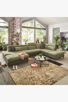 Sedačka v tvare U s funkciami Carolina